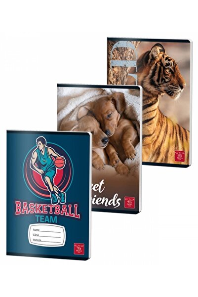 PIGNA Caiet A5 48 file, culoare Pigna, velin, 5 buc/set