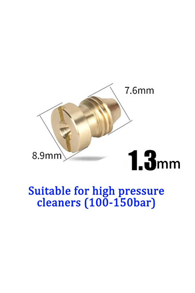 Choice5 T-1.3 Orifice Nozzle Tips for Foam Cannon Foam Maker Universal 0.9~1....
