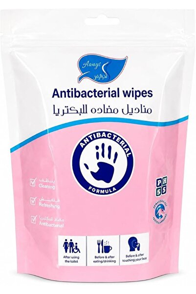 GENERAL Araiz Anti-Bacterial Wet Wipes Individually Wrapped 3 in 1 Formula Ro...