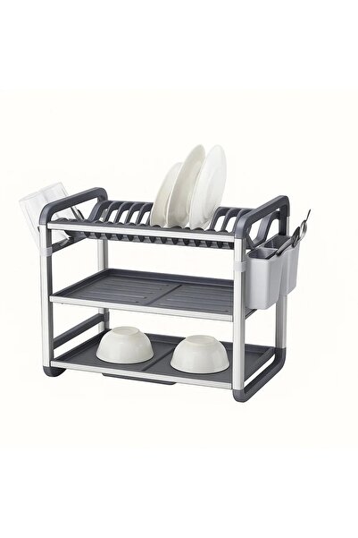 Gearne Plastic Dish Grid with Steel Structure - 3 Compartments