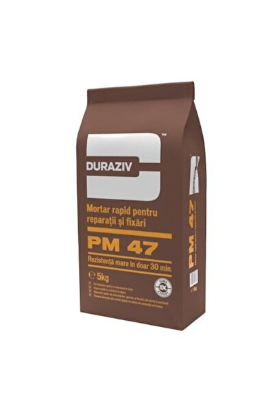 DURAZIV PM47 mortar premium de reparații rapide pentru interior și exterior