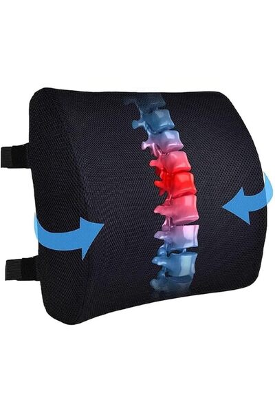 GENERAL Lumbar Support Pillow for Office Chair and Car Seat |   Memory Foam B...