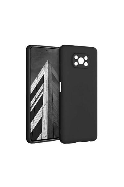OEM Θήκη Πλάτης Σιλικόνης TPU Back Cover για Xiaomi Poco X3 - Χρώμα : Μαυρο