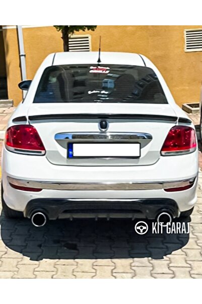 KitGaraj Fiat Linea Makyajlı Piano Black Difüzör (Plastik) Boyalı