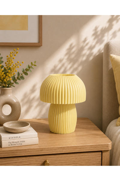 Modern Mushroom - Dekoratif/Modern/Estetik Masa Lambası
