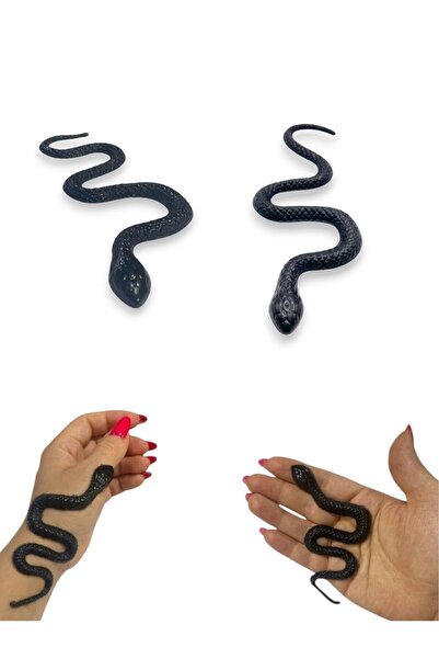 Limmy Prank Snake Elastic Sticky Snake Toy - 2 Pieces