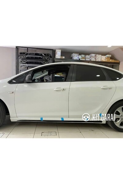 KitGaraj Opel Astra J 2009-2015 Rieger Yan Marşpiyel (Çift) (Plastik) Boyasız