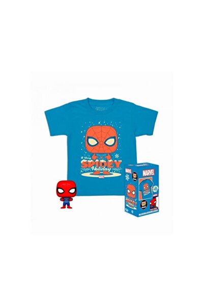 Funko Πόκετ Ποπ! Μπλουζάκι (Παιδικό): Marvel - Εορταστικό Σπάιντερμαν Φιγούρα...