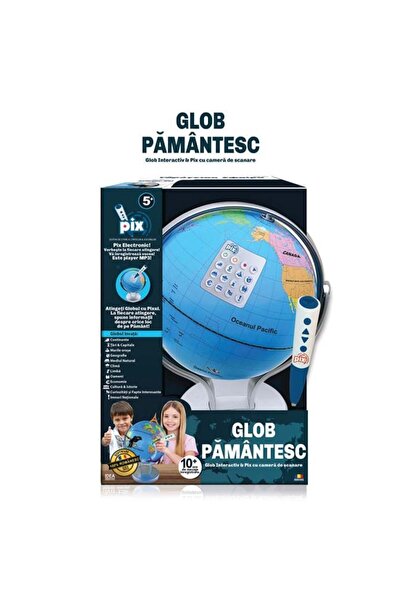 As Interactive Globe & Pen with Scanning Camera -