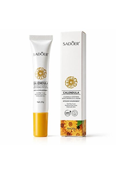 SADOER Cremă de ochi hidratantă cu calendula, 20 g, pentru hidratare și revit...