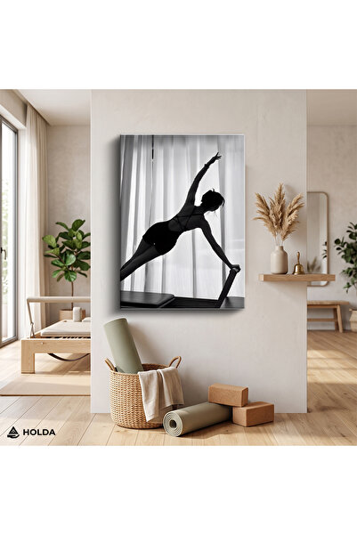 HOLDA Props Kanvas Tablo Pilates Egzersizi Spor Tablosu Duvar Dekorasyonu