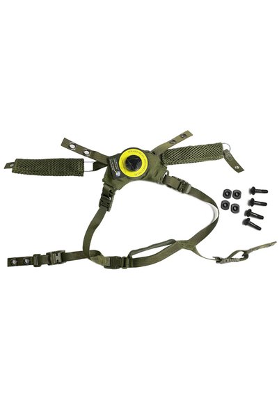 Choice خوذة Airsoft Paintball التكتيكية الخضراء ذات نظام التعليق الواقي من ال...
