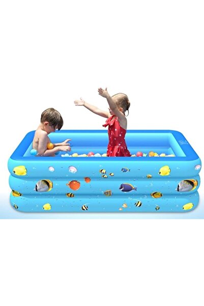 GENERAL Inflatable Swimming Pool, Thickened Family Above Ground Pool for Summ...