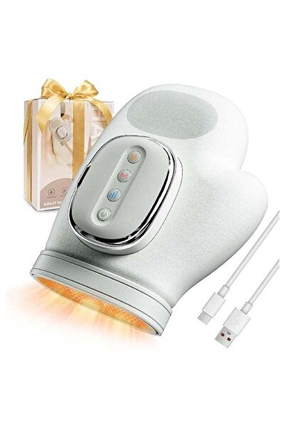 ELTRAZONE Rechargeable Hand Massager with Air Compression & Heat for Arthriti...
