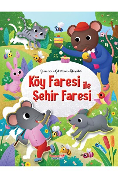 Yumurcak Yayınları Köy Faresi ile Şehir Faresi ‘Yumurcak Çıkartmalı Klasikler’