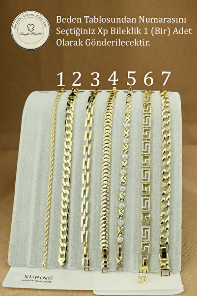 Keyifli Hayaller Xuping Vip Bileklik - Xuping 14K Gold Kuyumcu İşçiliği Vip B...