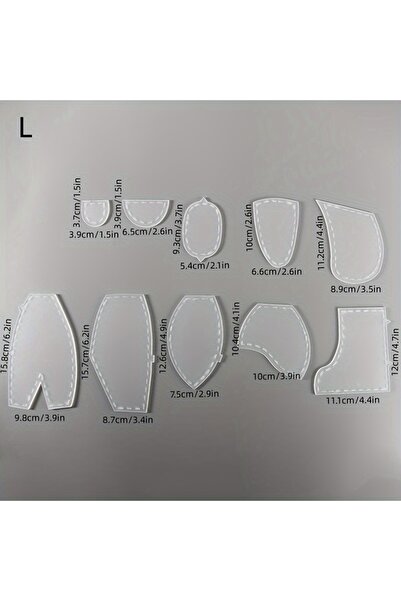 Choice L YOMDID Memory Bears Sewing Template For Beginner Patchwork Ruler DIY...
