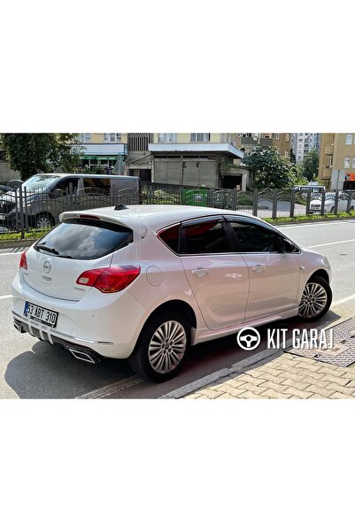 KitGaraj Opel Astra J 2009-2015 Egzoz Görünümlü Piano Black Difüzör (Plastik)...