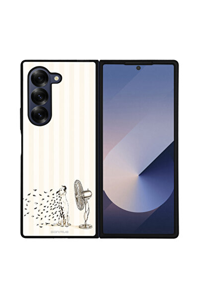 OEM Θήκη Sonique Σειράς Stripe Stories για Samsung Galaxy Z Fold 6 Cool Dog