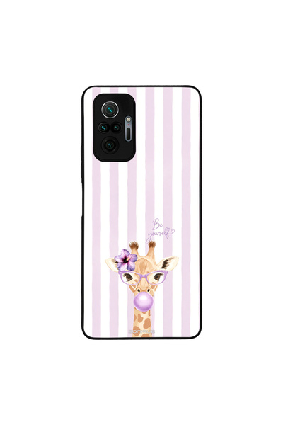 OEM Θήκη Sonique Stripe Stories Series για Xiaomi Redmi Note 10 Pro Λιλά- Καμ...