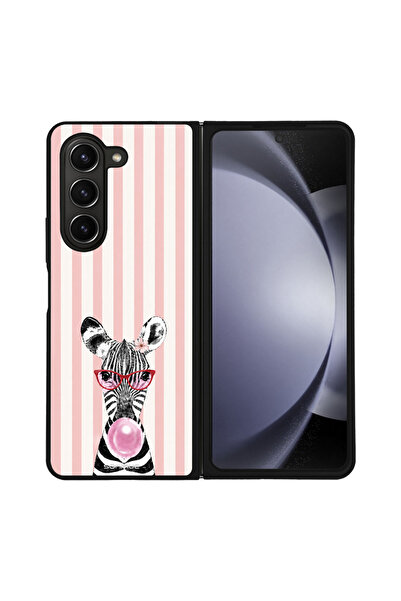 OEM Θήκη Sonique Stripe Stories Series για Samsung Galaxy Z Fold 5 Ζέβρα – Τσ...