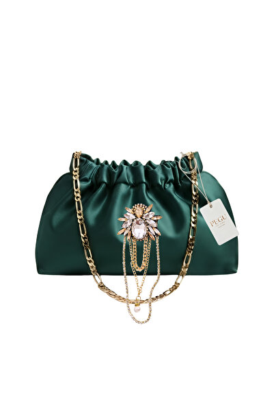 pegu baby collection Emerald Green Royale Series Handmade Custom Design Bag w...