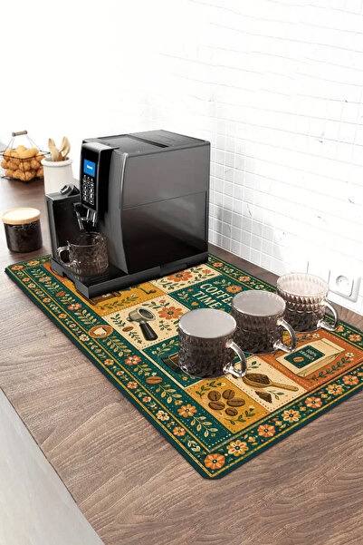 Valerine Life Barista Coffee Bar Mat 40X90Cm Espresso Machine Tea Maker Coast...
