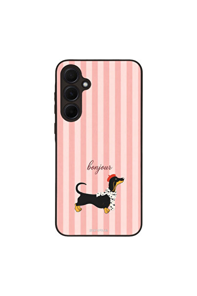 OEM Θήκη Sonique Stripe Stories Series για Samsung Galaxy A35 5G Bonjour Puppy