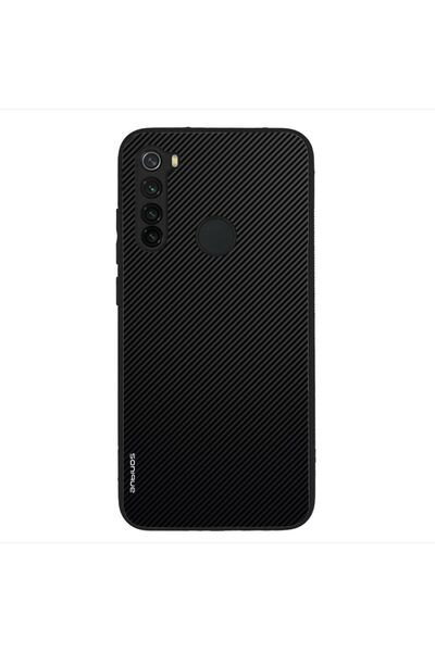 OEM Θήκη Sonique Carbon Series για Xiaomi Redmi Note 8 / Redmi Note 8 2021 Μαύρο