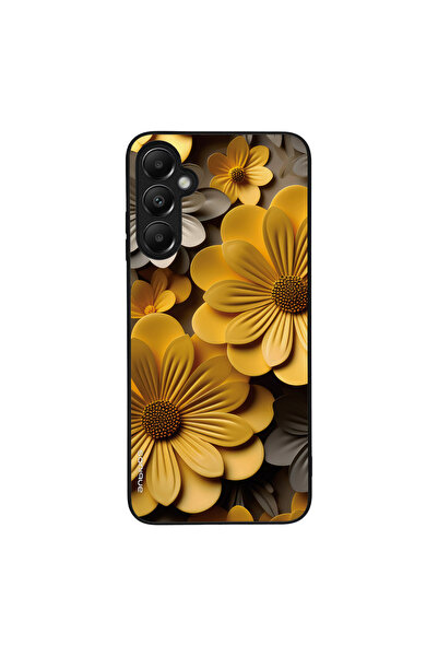 OEM Θήκη Sonique 3D Flower Series για Samsung Galaxy A05s 4G Κίτρινο