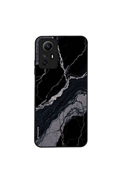 OEM Θήκη Sonique Marble Series για Xiaomi Redmi Note 12s Μαύρο 02