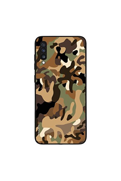 OEM Θήκη Sonique Camouflage Army Series για Samsung Galaxy A70/A70s Καφέ