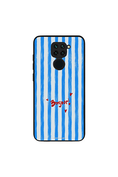 OEM Θήκη Sonique Stripe Stories Series για Xiaomi Redmi Note 9 Bonjour Blue