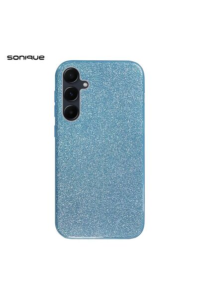 OEM Θήκη Σιλικόνης Sonique Shiny Samsung Galaxy A55 5G Γαλάζιο