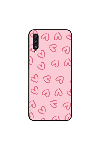 OEM Θήκη Sonique Heart Series για Samsung Galaxy A70/A70s Ροζ