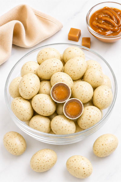 Nizip Online Kuruyemiş Bıldırcın Yumurtası Karamel Draje 100 g