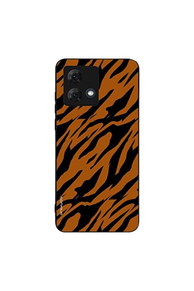 OEM Θήκη Sonique Animal Print Series για Motorola Moto G84 5G Tiger 01