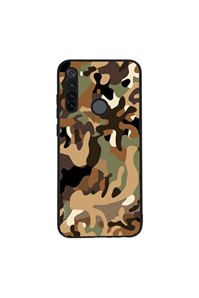 OEM Θήκη Sonique Camouflage Army Series για Xiaomi Redmi Note 8T Καφέ