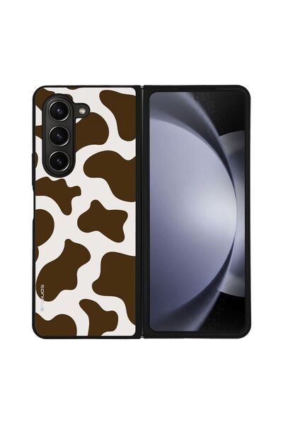 OEM Θήκη Sonique Σειρά Animal Print για Samsung Galaxy Z Fold 5 Cow 02