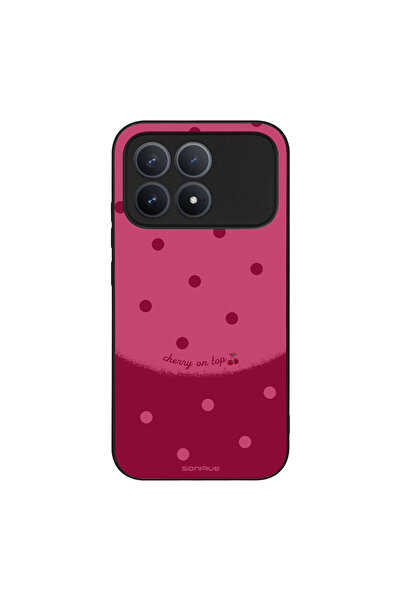 OEM Θήκη Sonique Delulu Polka Era Series για Xiaomi Poco F8 Pro 5G Top Cherry