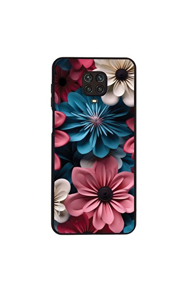OEM Θήκη Sonique 3D Flower Series για Xiaomi Redmi Note 9S/9 Pro Ροζ 01