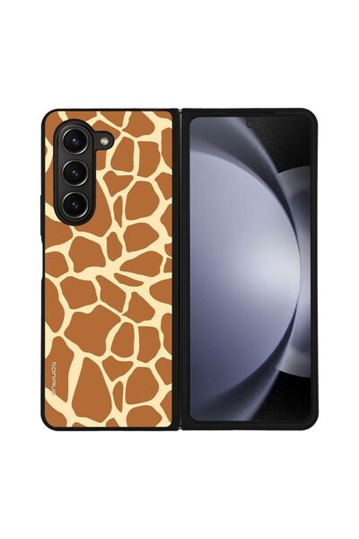OEM Θήκη Sonique Animal Print Series για Samsung Galaxy Z Fold 5 Giraffe 02