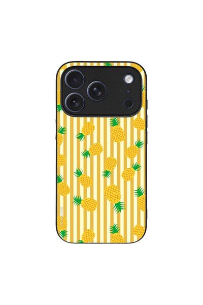 OEM Θήκη Sonique Fruit Series για Apple iPhone 17 Pro Ανανάς 01