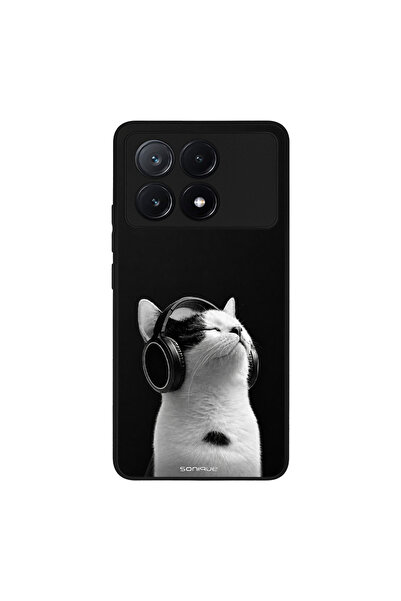 OEM Θήκη Sonique Men's Edition για Xiaomi Poco X6 Pro 5G Audio Kitten - White