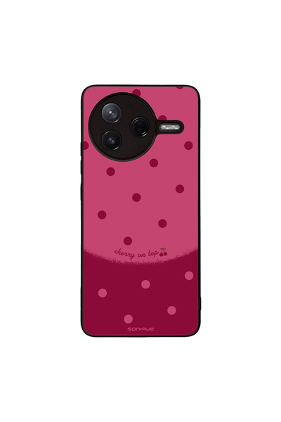 OEM Θήκη Sonique Delulu Polka Era Series για Xiaomi Poco F7 Pro 5G Top Cherry