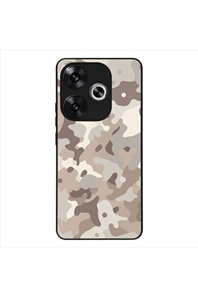 OEM Θήκη Sonique Camouflage Army Series για Xiaomi Poco F6 5G Μπεζ