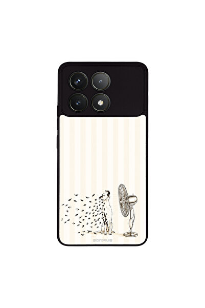 OEM Θήκη Sonique Stripe Stories Series για Xiaomi Poco F6 Pro 5G Cool Dog