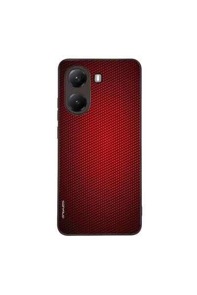 OEM Θήκη Sonique Carbon Series για Xiaomi Poco X7 Pro 5G Κόκκινο