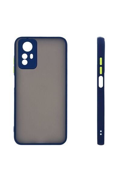 OEM Θήκη Σιλικόνης Color Button Bumper Sonique Xiaomi Redmi Note 12s Μπλέ