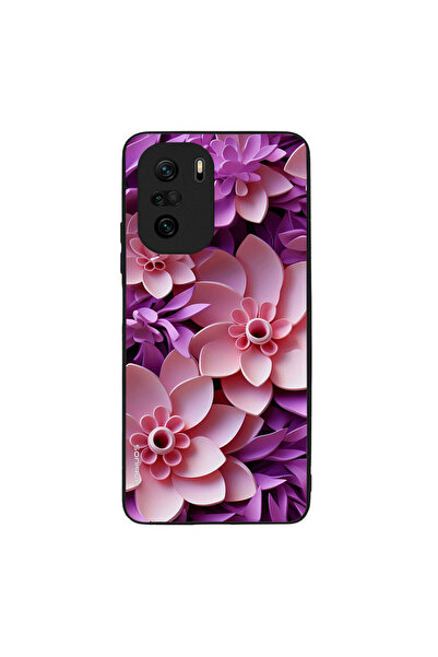 OEM Θήκη Sonique 3D Flower Series για Xiaomi Poco F3 / Mi 11i Ροζ